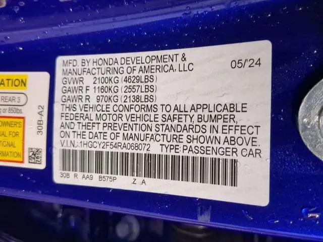 2024 Honda Accord Hybrid Sport