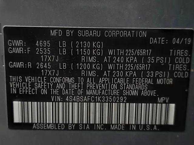 2019 Subaru Outback 2.5i Premium