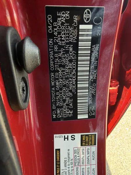 2021 Toyota Corolla Hybrid LE