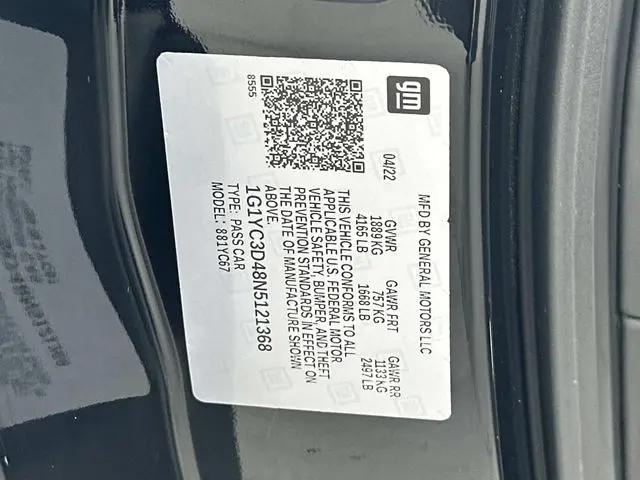 2022 Chevrolet Corvette Stingray RWD Convertible 3LT