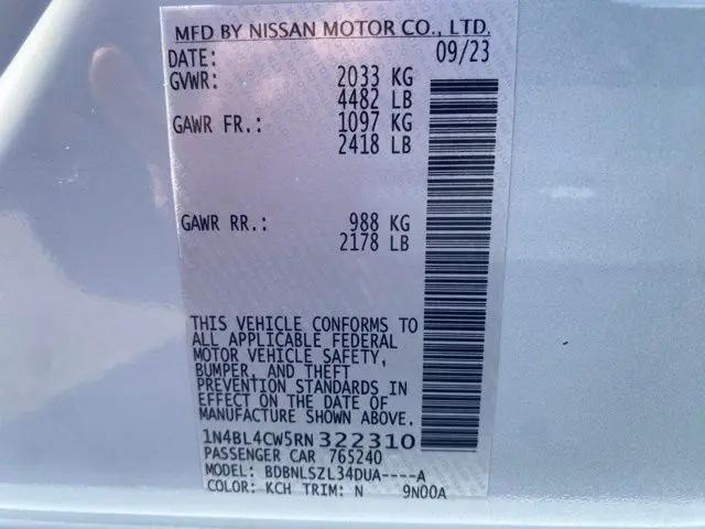 2024 Nissan Altima SR Intelligent AWD