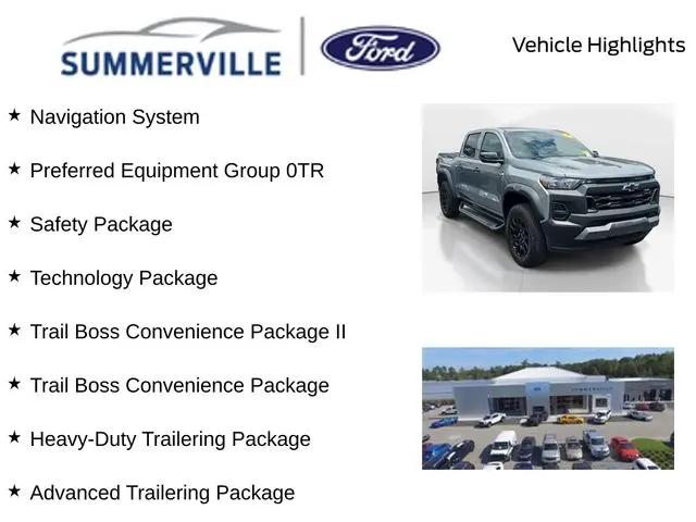 2023 Chevrolet Colorado 4WD Crew Cab Short Box Trail Boss