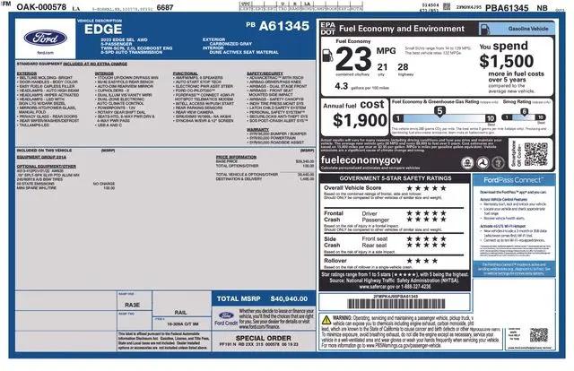 2023 Ford Edge SEL