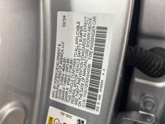 2024 Honda Accord Hybrid EX-L