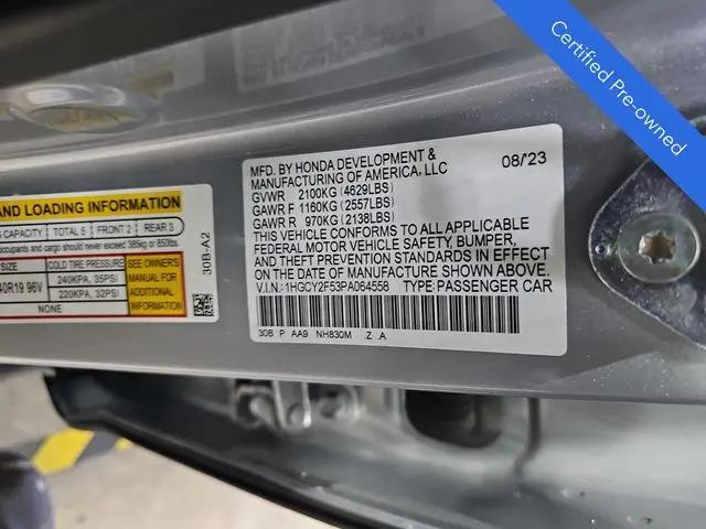 2023 Honda Accord Hybrid Sport