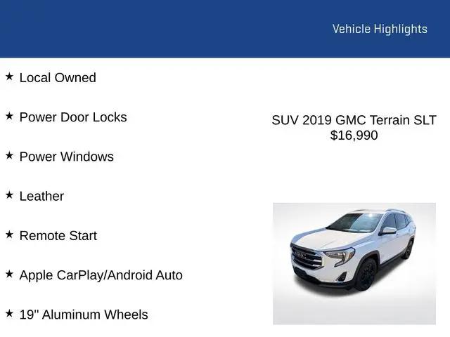 2019 GMC Terrain SLT