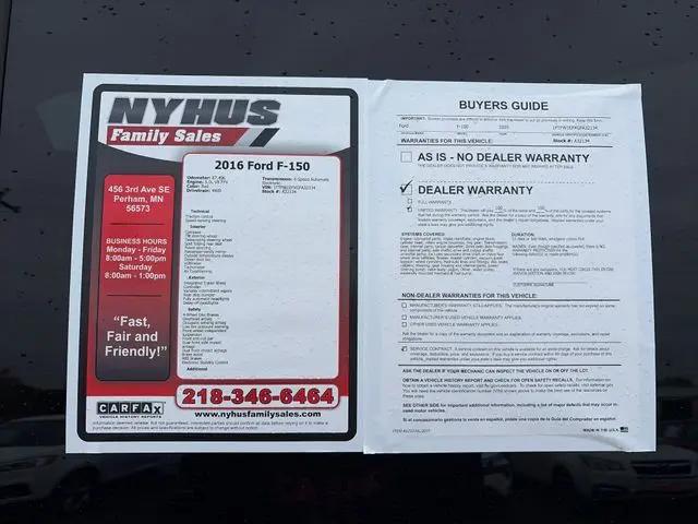 2016 Ford F-150 XLT