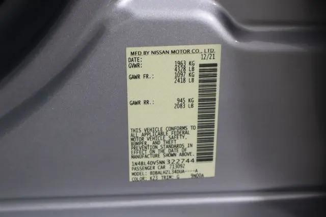 2022 Nissan Altima SV FWD