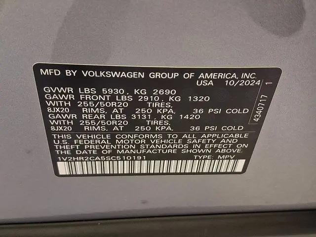 2025 Volkswagen Atlas 2.0T SE w/Technology