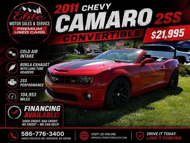 2011 Chevrolet Camaro 2SS for sale in Warren, MI