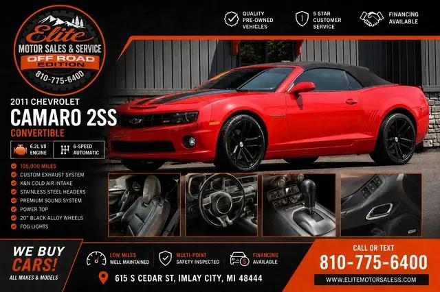 2011 Chevrolet Camaro 2SS for sale in Warren, MI