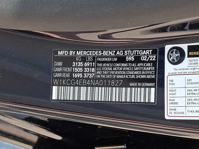 2022 Mercedes-Benz EQS 580 Sedan 4MATIC