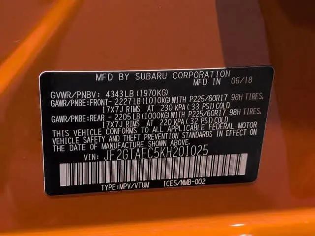 2019 Subaru Crosstrek 2.0i Premium