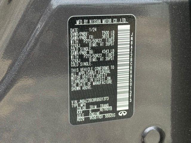 2024 INFINITI QX80 SENSORY AWD