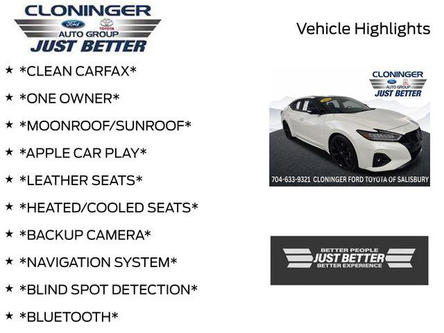 2022 Nissan Maxima SR Xtronic CVT