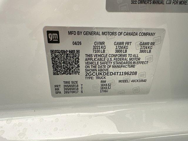 2026 Chevrolet Silverado 1500 4WD Crew Cab Standard Bed LT