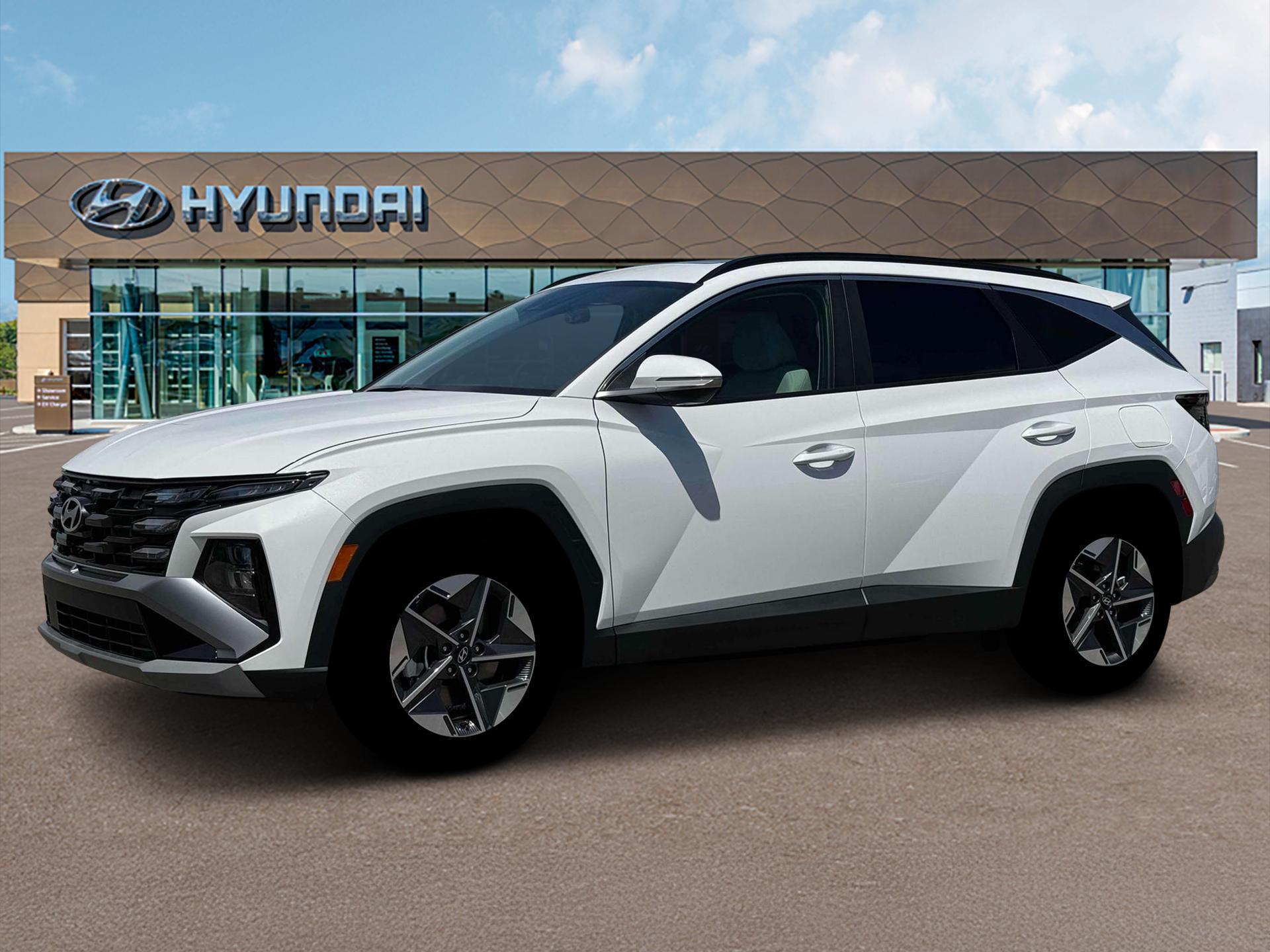 White Pearl 2026 Hyundai Tucson SEL Premium AWD SUV / Crossover All-Wheel Drive 8-Speed Automatic