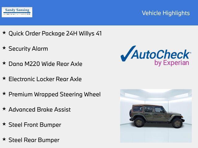 2026 Jeep Wrangler Willys 41