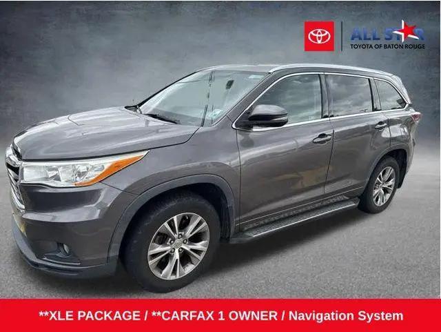 2015 Toyota Highlander XLE V6 for sale in Baton Rouge, LA