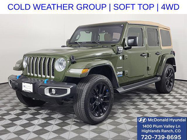 2022 Jeep Wrangler 4xe Unlimited Sahara 4x4 for sale in HIGHLANDS RANCH, CO
