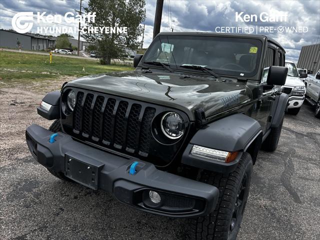 2023 Jeep Wrangler 4xe 4x4 for sale in CHEYENNE, WY