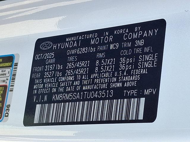2026 Hyundai Palisade Calligraphy