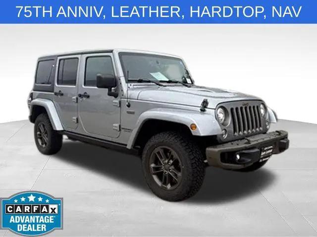 2017 Jeep Wrangler Unlimited 75th Anniversary Edition 4x4 for sale in Champaign, IL