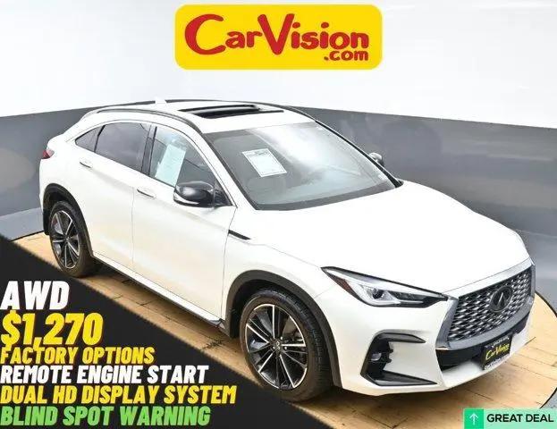 2022 INFINITI QX55 LUXE AWD for sale in Trooper, PA