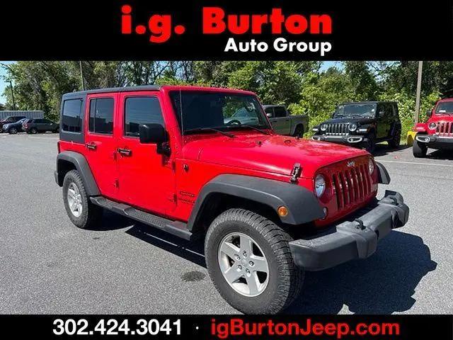 2015 Jeep Wrangler Unlimited Sport for sale in Milford, DE
