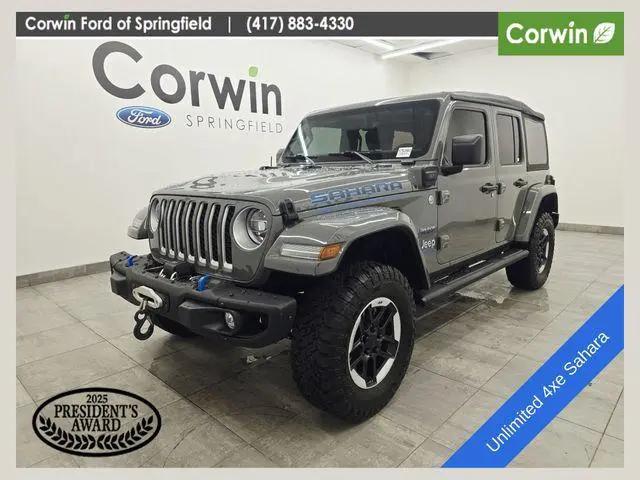 2021 Jeep Wrangler 4xe Unlimited Sahara 4x4 for sale in Springfield, MO