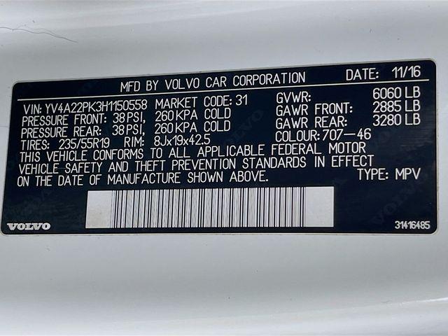2017 Volvo XC90 T6 Momentum