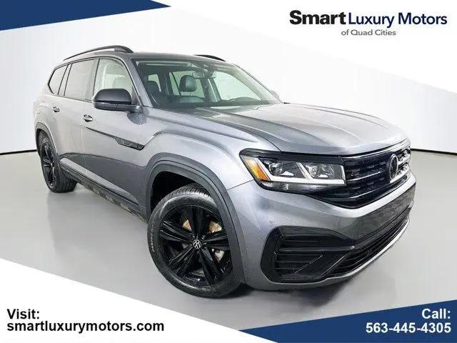2023 Volkswagen Atlas 3.6L V6 SEL R-Line Black for sale in Davenport, IA