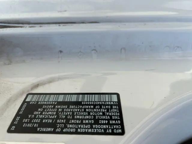 2013 Volkswagen Passat 2.0L TDI SE