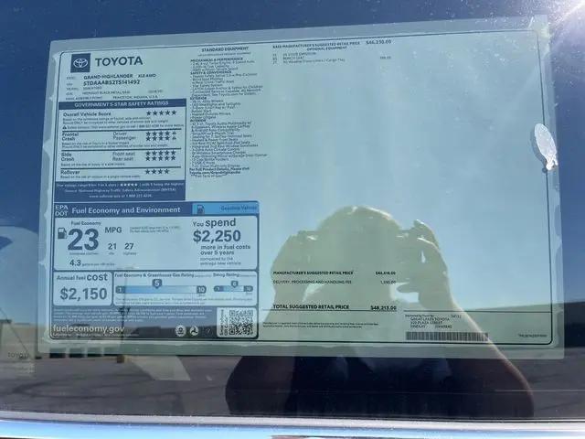 2026 Toyota Grand Highlander XLE