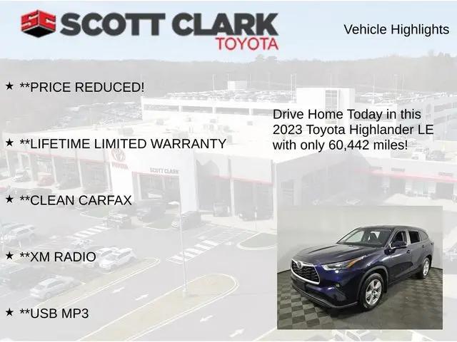 2023 Toyota Highlander LE