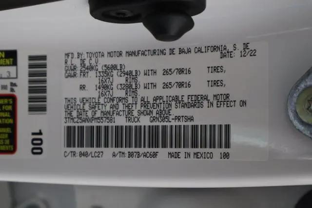 2023 Toyota Tacoma TRD Off Road
