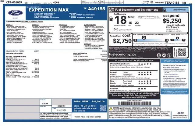 2026 Ford Expedition Max Platinum MAX