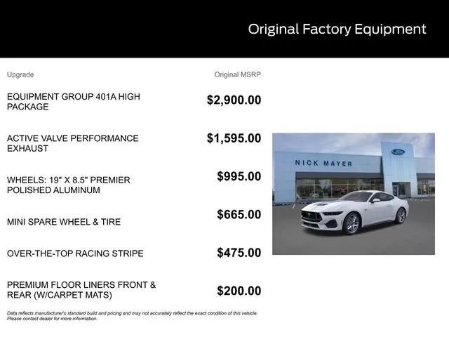 2026 Ford Mustang GT Premium Fastback