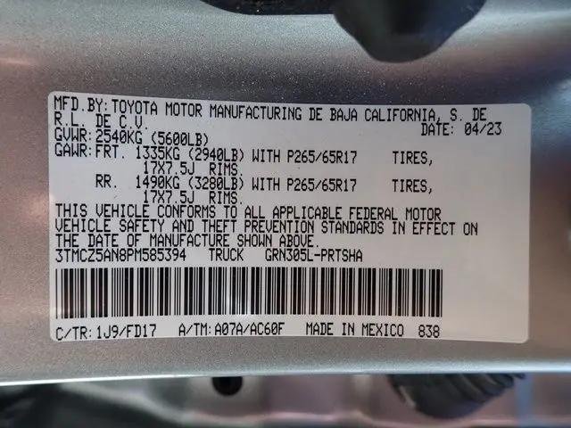 2023 Toyota Tacoma TRD Sport