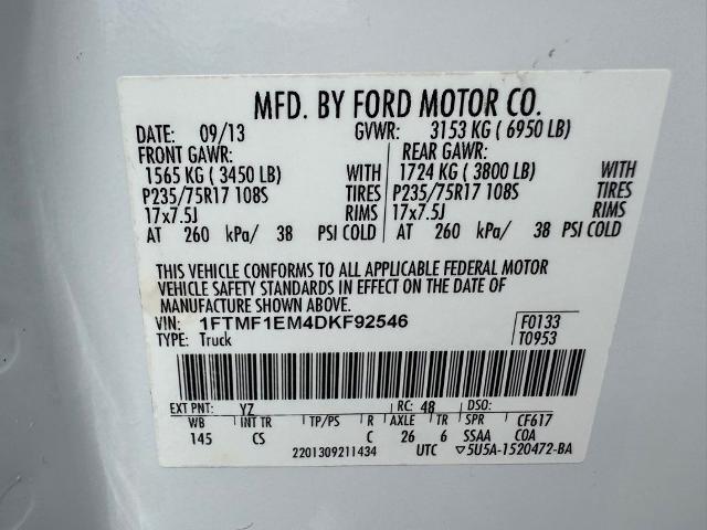 2013 Ford F-150 XL