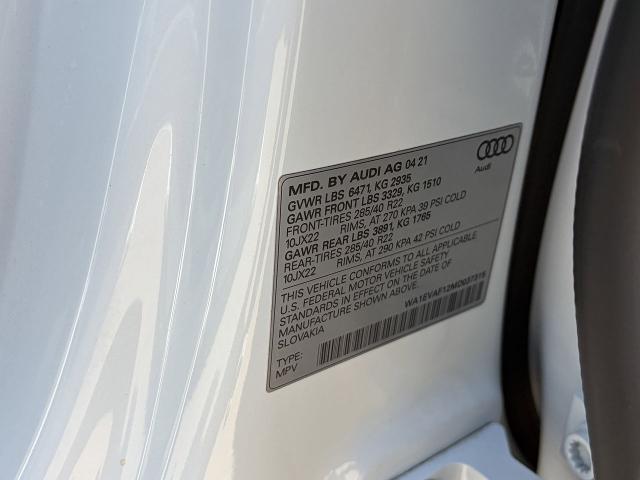2021 Audi Q8 Premium Plus 55 TFSI quattro Tiptronic