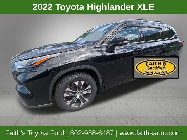 2022 Toyota Highlander XLE for sale in Westminster, VT
