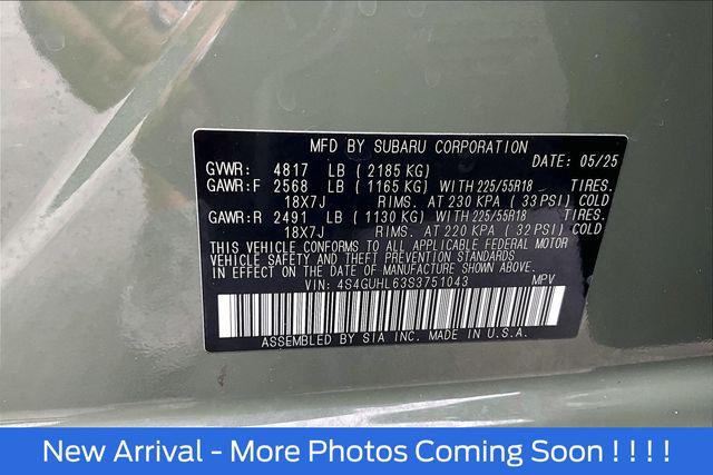 2025 Subaru Crosstrek Limited