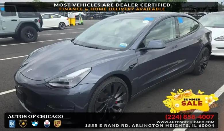 2023 Tesla Model 3 Performance Dual Motor All-Wheel Drive for sale in Arlington Heights, IL
