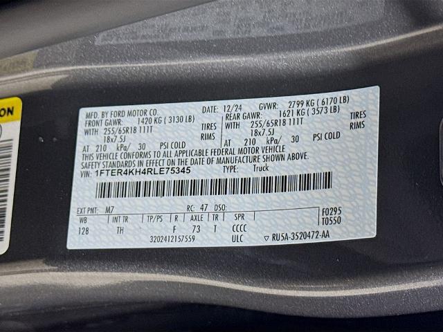 2024 Ford Ranger LARIAT