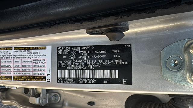 2016 Toyota 4Runner SR5