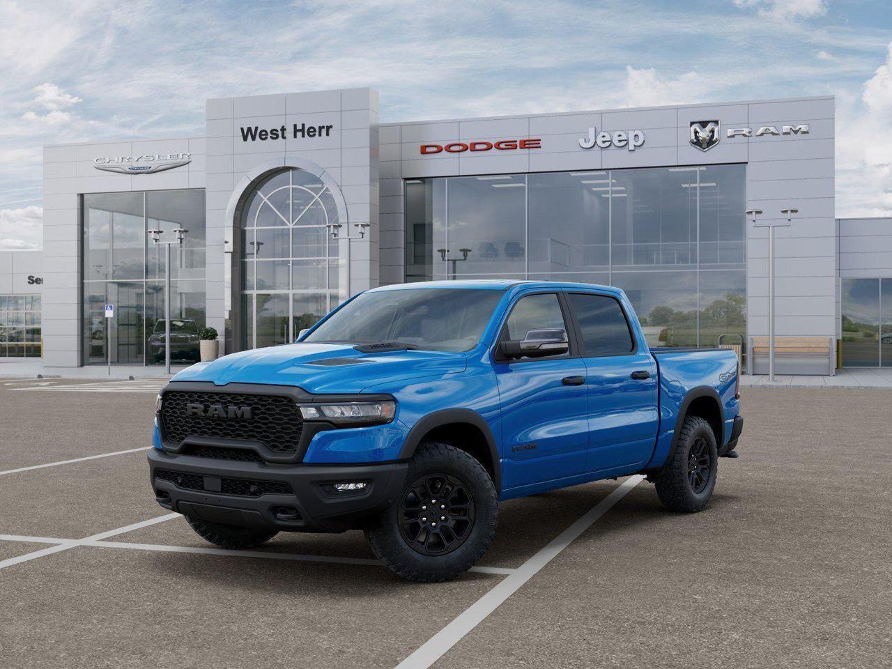 New 2026 Hydro Blue Pearl-Coat Exterior Paint RAM Rebel image 14