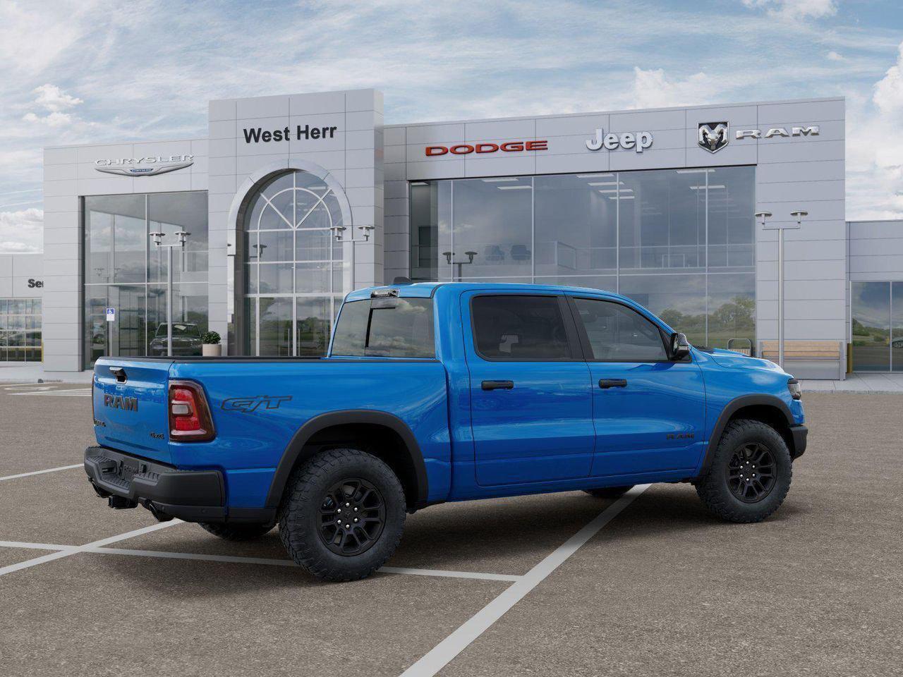 New 2026 Hydro Blue Pearl-Coat Exterior Paint RAM Rebel image 17