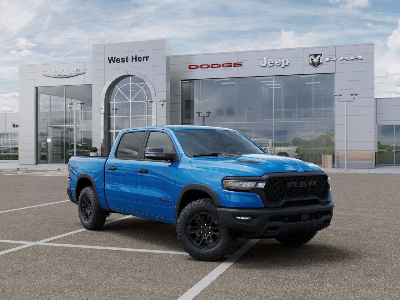 New 2026 Hydro Blue Pearl-Coat Exterior Paint RAM Rebel image 18
