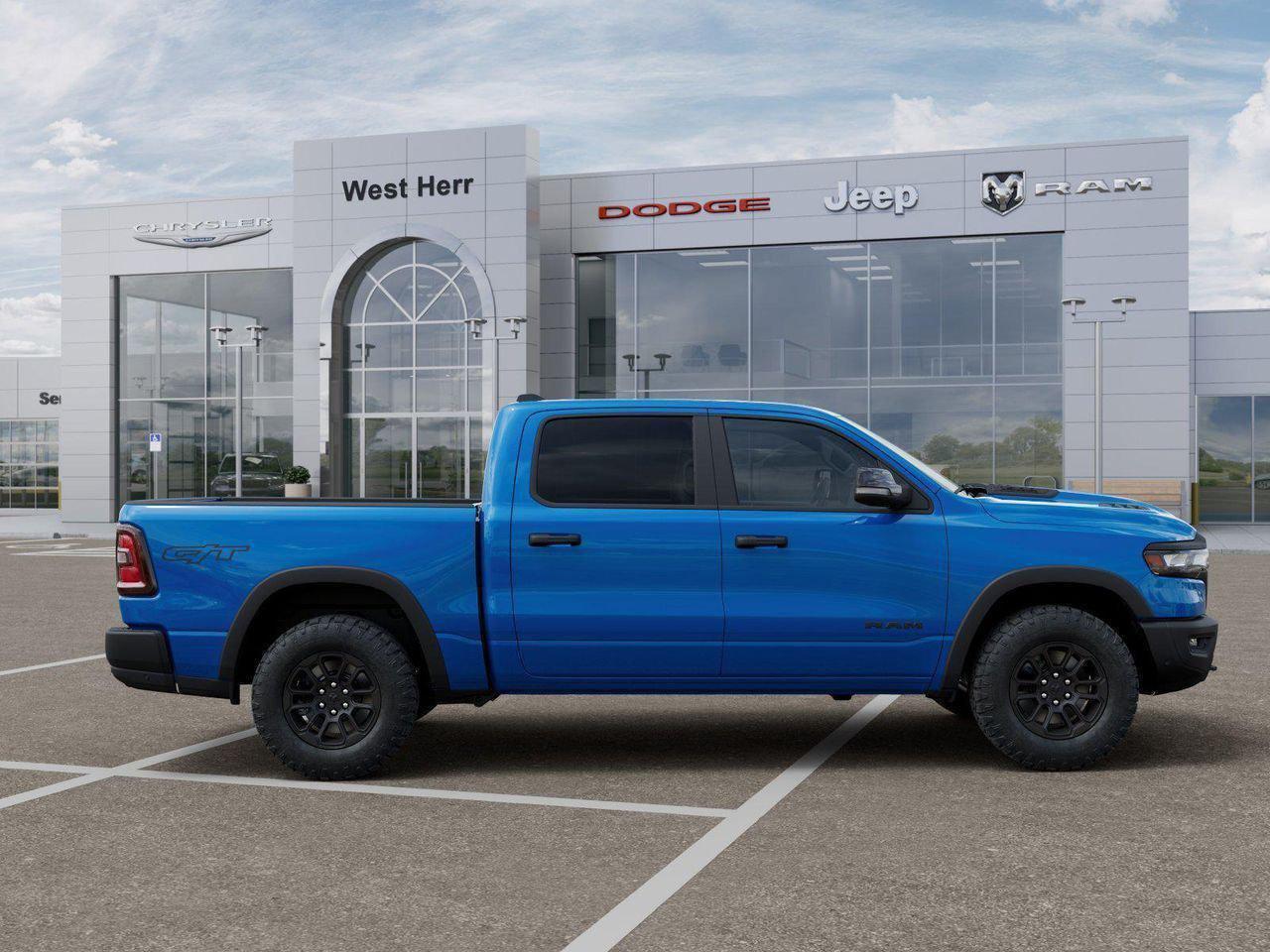 New 2026 Hydro Blue Pearl-Coat Exterior Paint RAM Rebel image 34